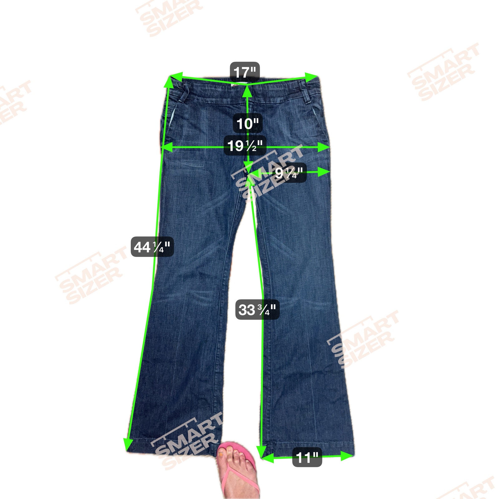 Allen Schwartz Premium Denim Trouser Jeans Euc — image 5 of 8